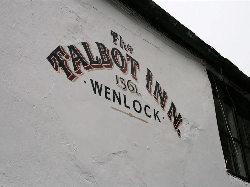 The Talbot Inn Much Wenlock Eksteriør billede